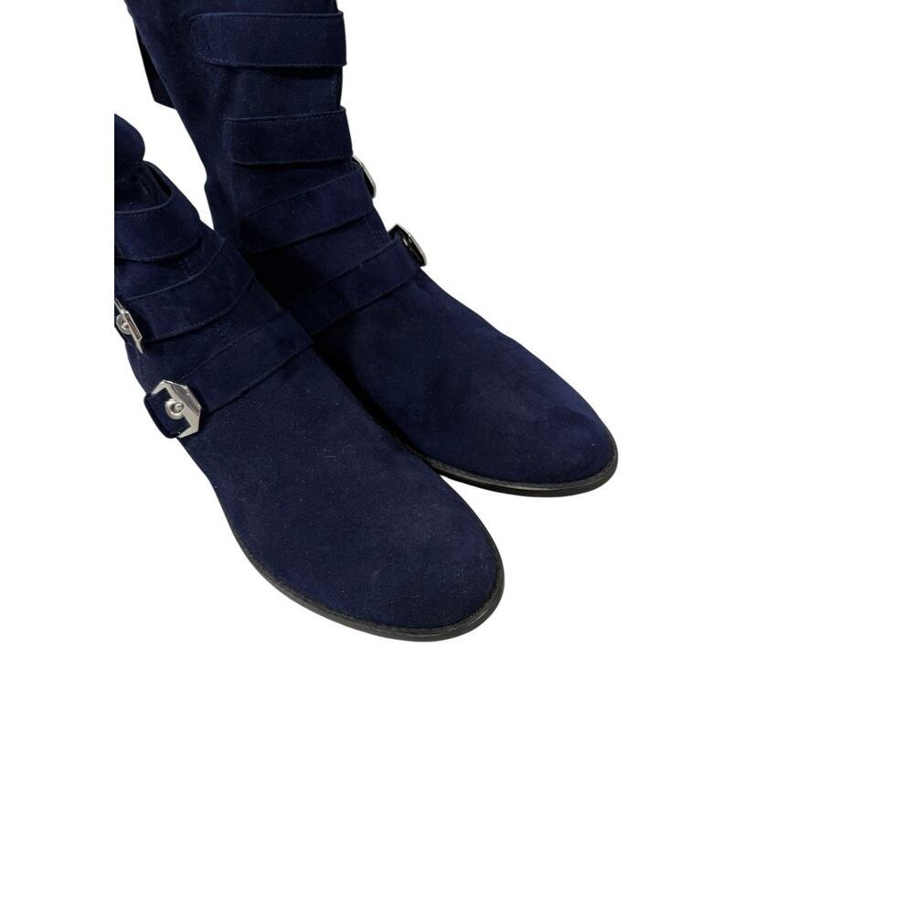 New Women's Navy Suede Ankle Boots 'JITTERMACHO", NWT - Picture 10 of 10